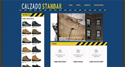 Desktop Screenshot of calzadostandar.com